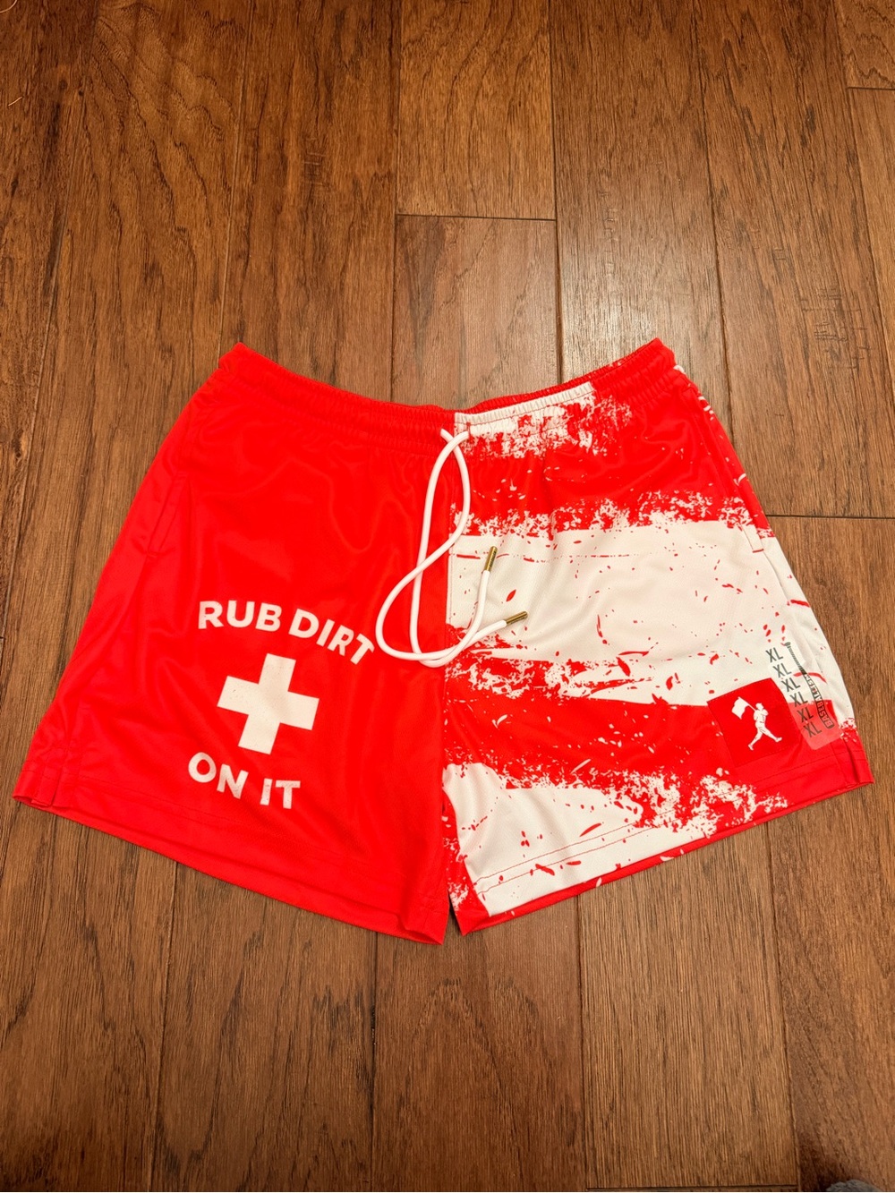 Baseballism Rub Dirt Diamond Air Mesh Short - Youth XL - NWT
